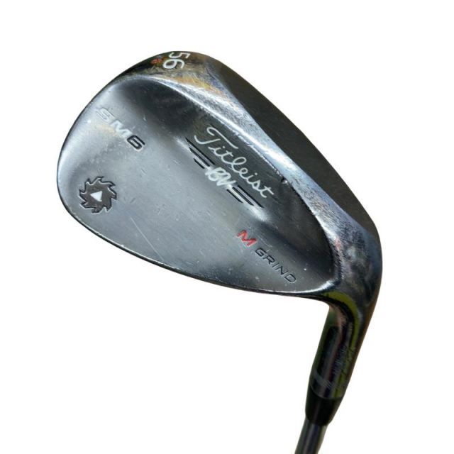 中古】 タイトリスト VOKEY SPIN MILLED SM6 スティールグレー 56°/08