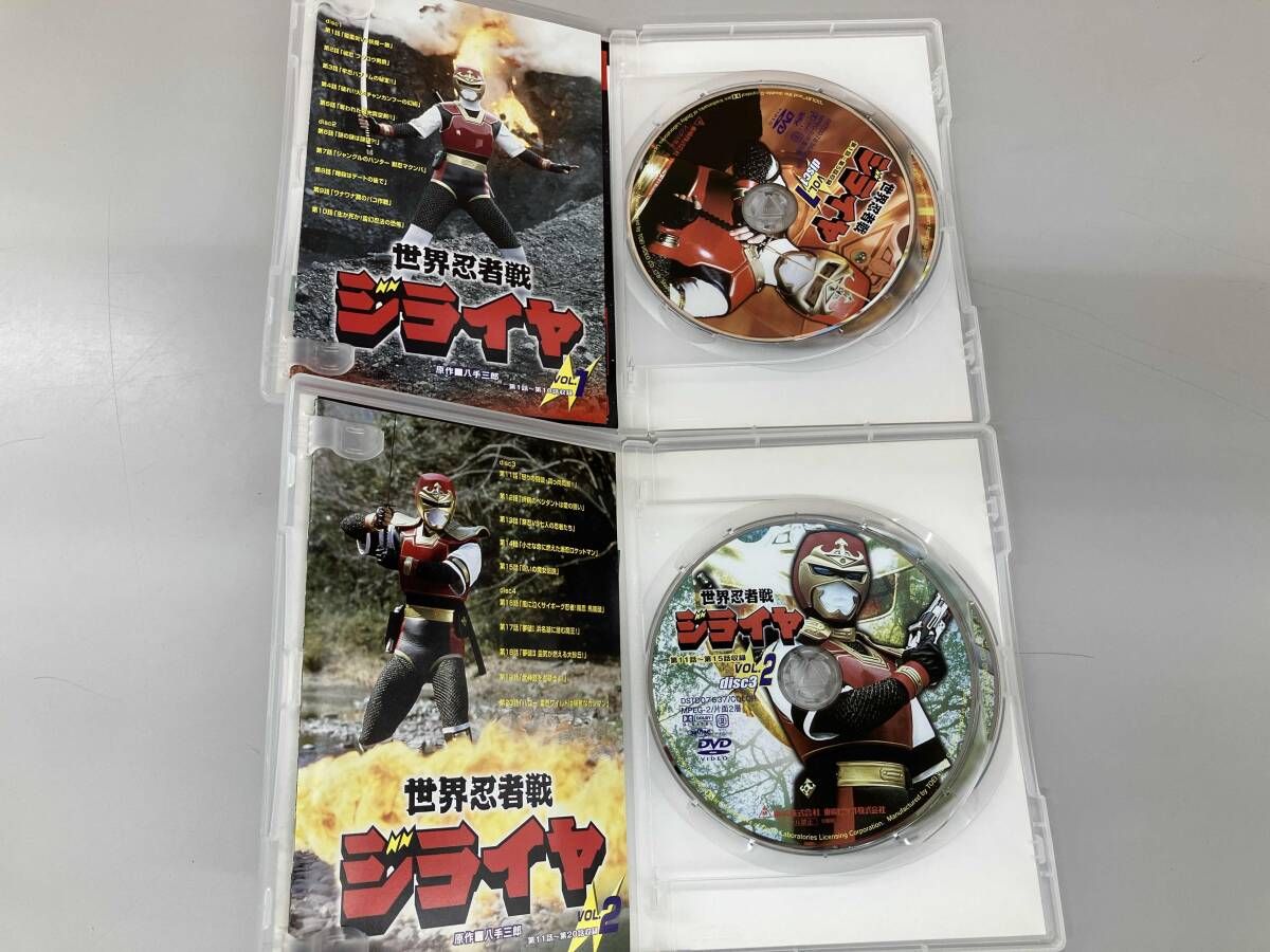 DVD 【※※※】[全5巻セット]世界忍者戦ジライヤ VOL.1~5 - メルカリ