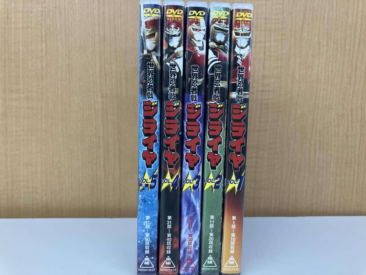 DVD 【※※※】[全5巻セット]世界忍者戦ジライヤ VOL.1~5 - メルカリ