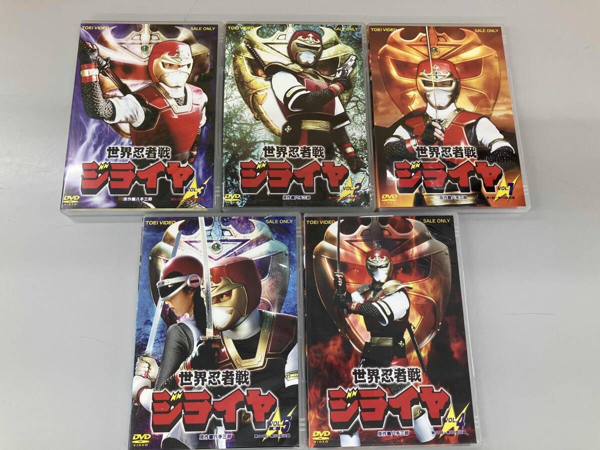 DVD 【※※※】[全5巻セット]世界忍者戦ジライヤ VOL.1~5 - メルカリ