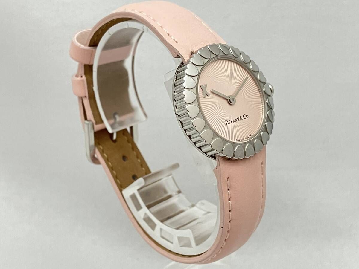 TIFFANY &Co. paloma picasso クラウンオブハート ピンク ベルト非純正