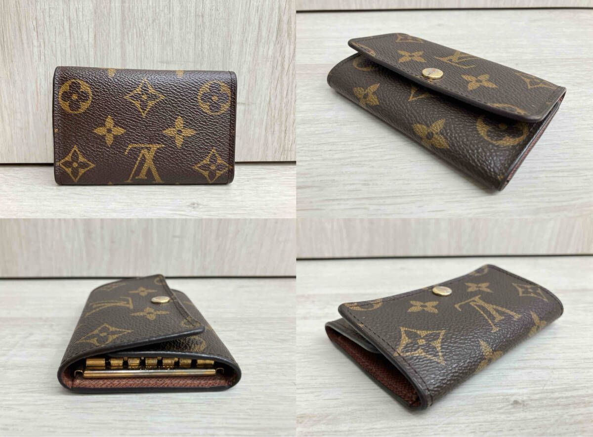 LOUIS VUITTON ルイヴィトン モノグラム ミュルティクレ6 M 62630 6連キーケース ブランド小物
