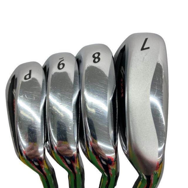 中古】 つるや GOLDEN PRIX TX-02 5S アイアンセット IR NS PRO 950GH