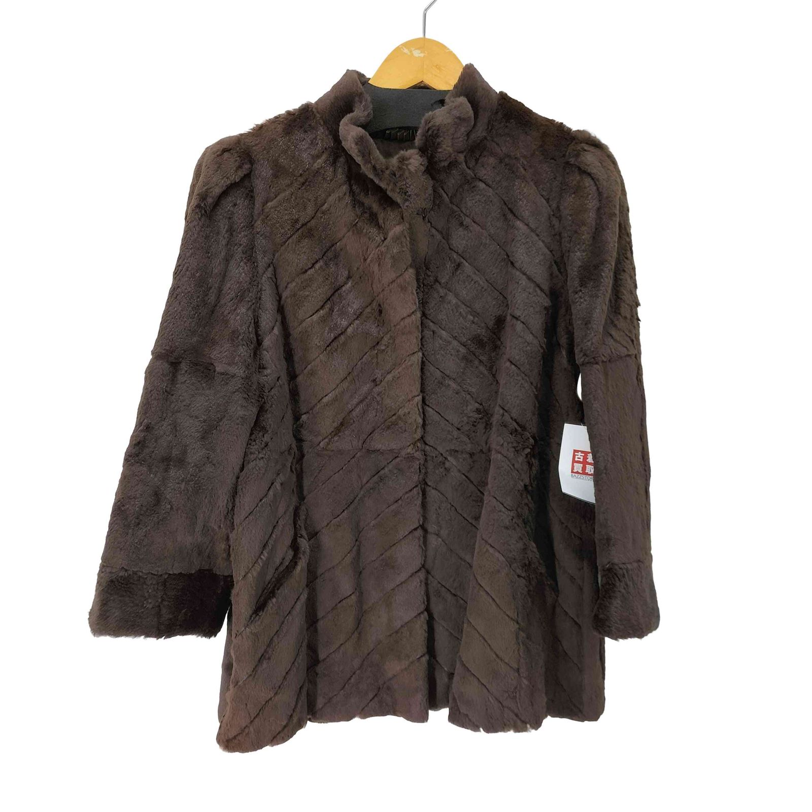 ユーズドフルギ USED古着 ファージャケット レディース 表記無 - メルカリ