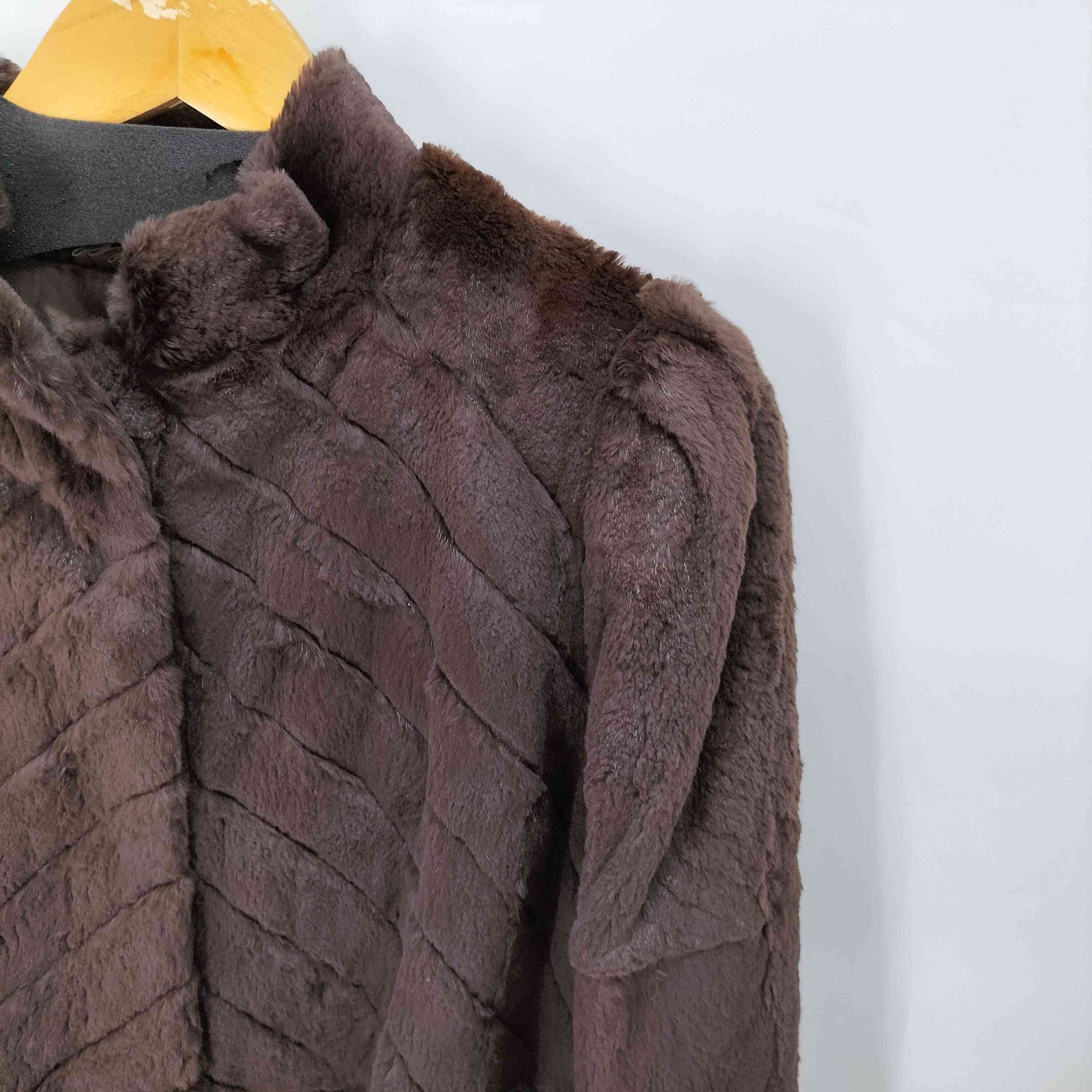 ユーズドフルギ USED古着 ファージャケット レディース 表記無 - メルカリ