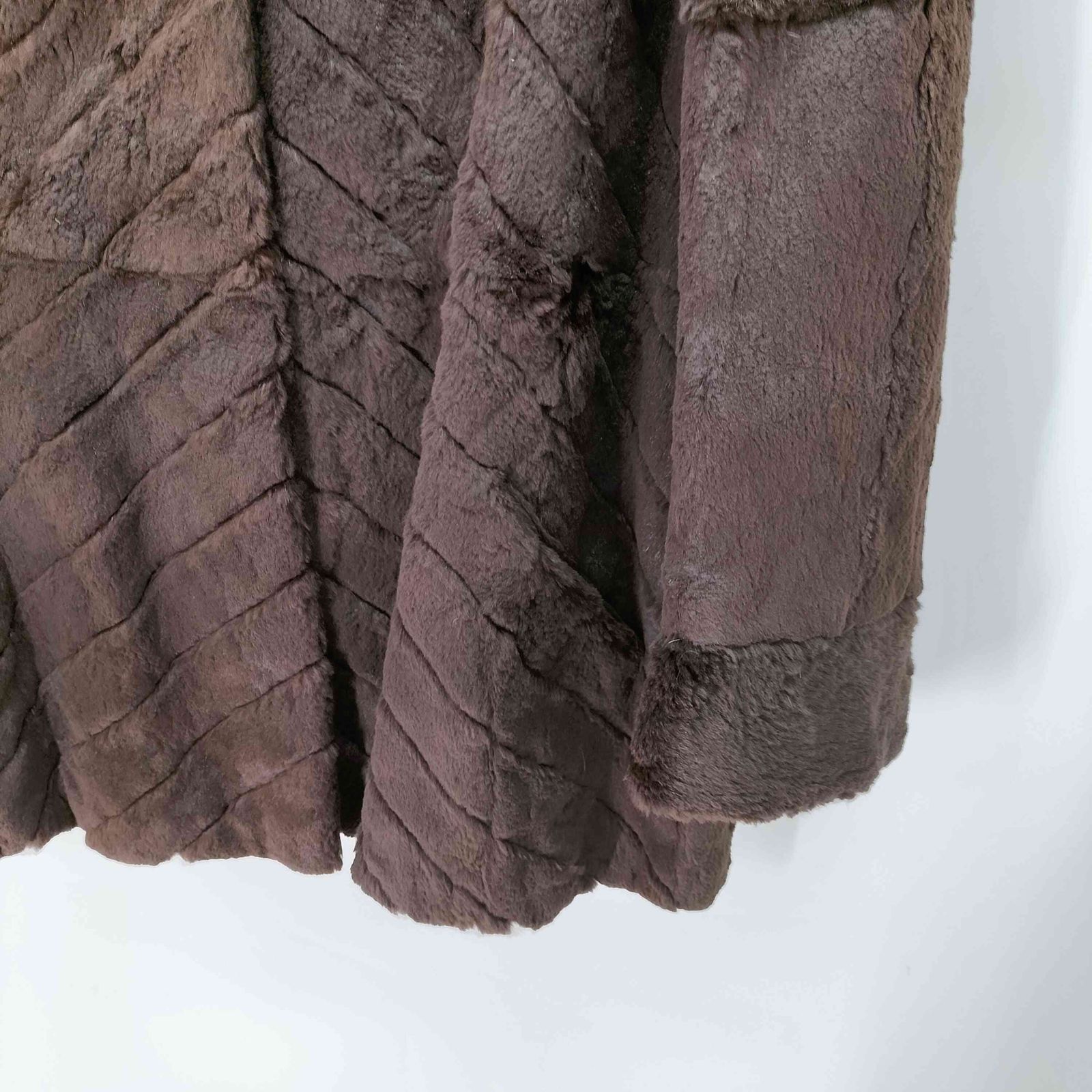 ユーズドフルギ USED古着 ファージャケット レディース 表記無 - メルカリ