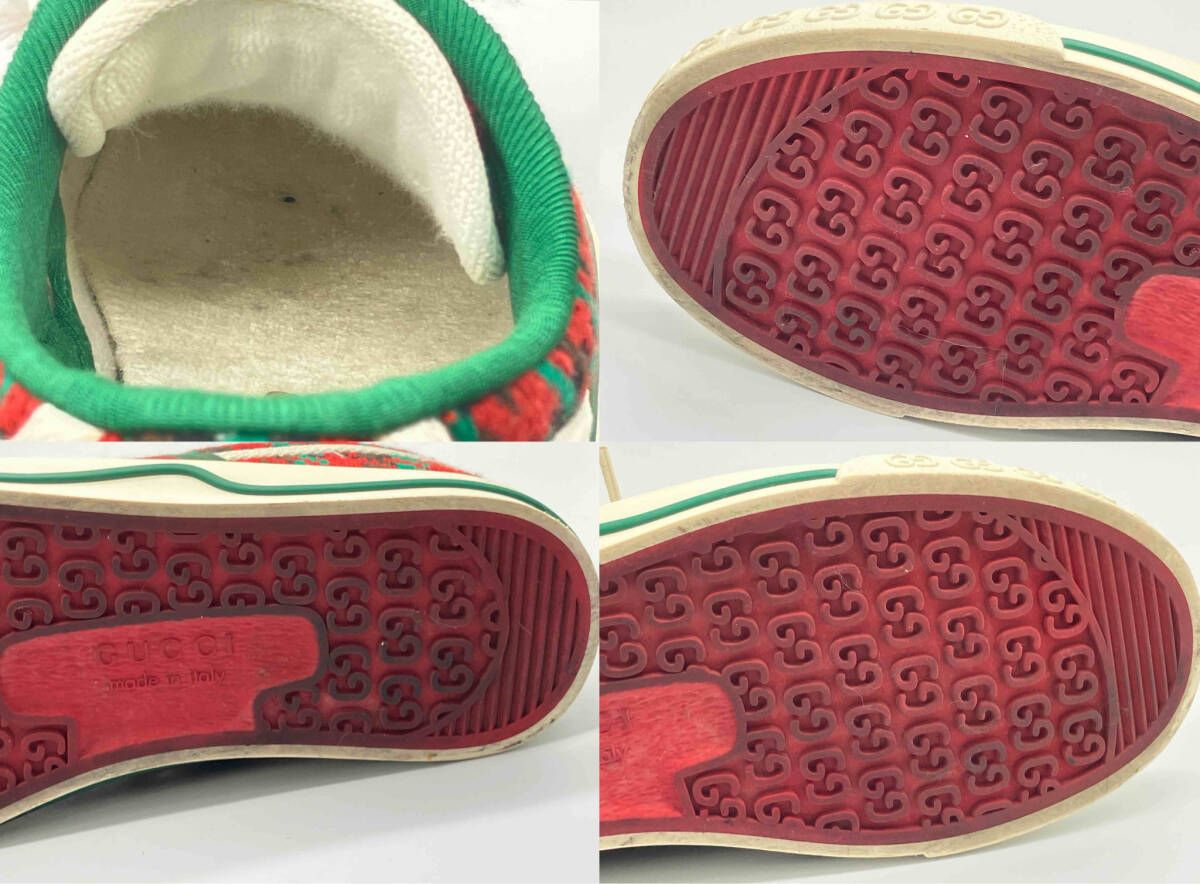 GUCCI グッチ tennis 1977 グリーン レッド ホワイト 緑 赤 白