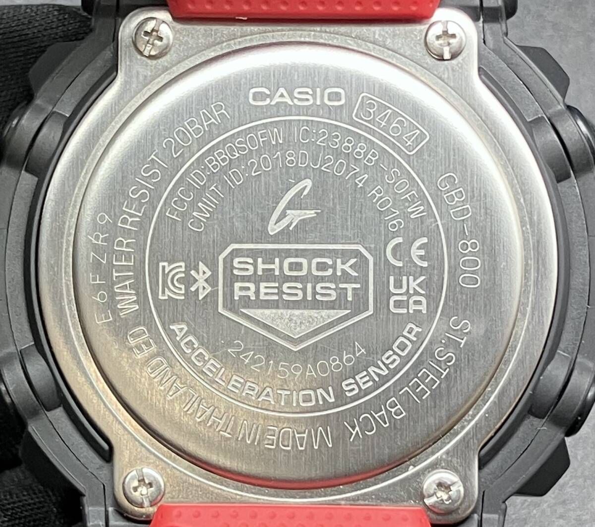 CASIO カシオ G-SHOCK ジーショック GBD-800 クォーツ Bluetooth 腕時計