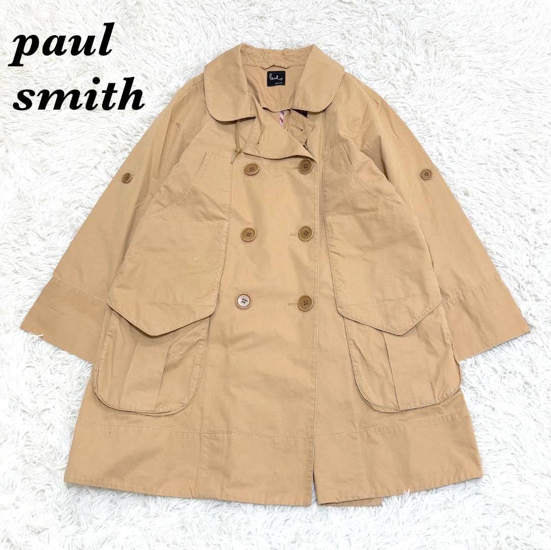 paul smith ビッグポケット スプリングコート M キャメル - メルカリ
