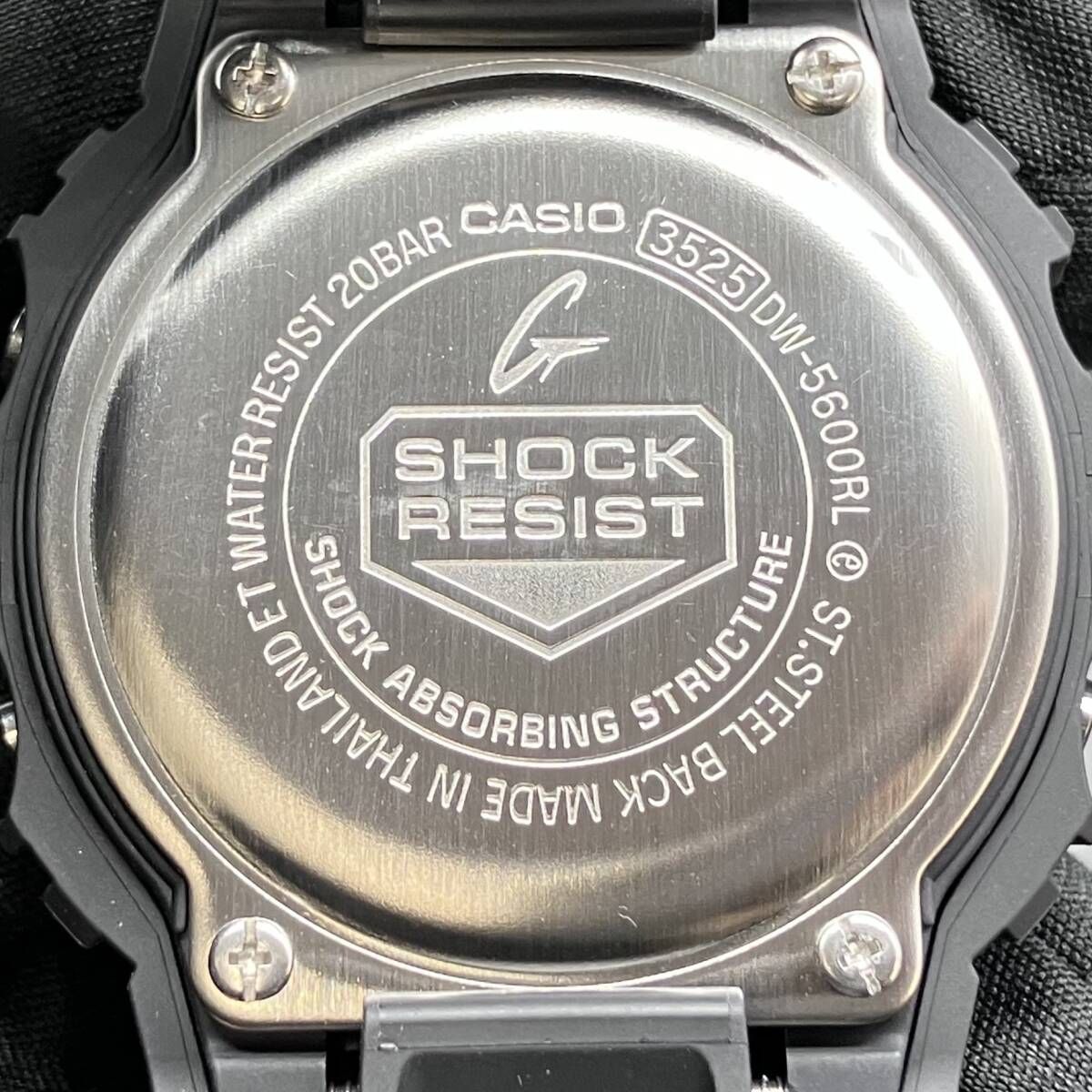 CASIO カシオG-SHOCK ジーショック DW-5600 RL クォーツ 腕時計 箱 説明書付属