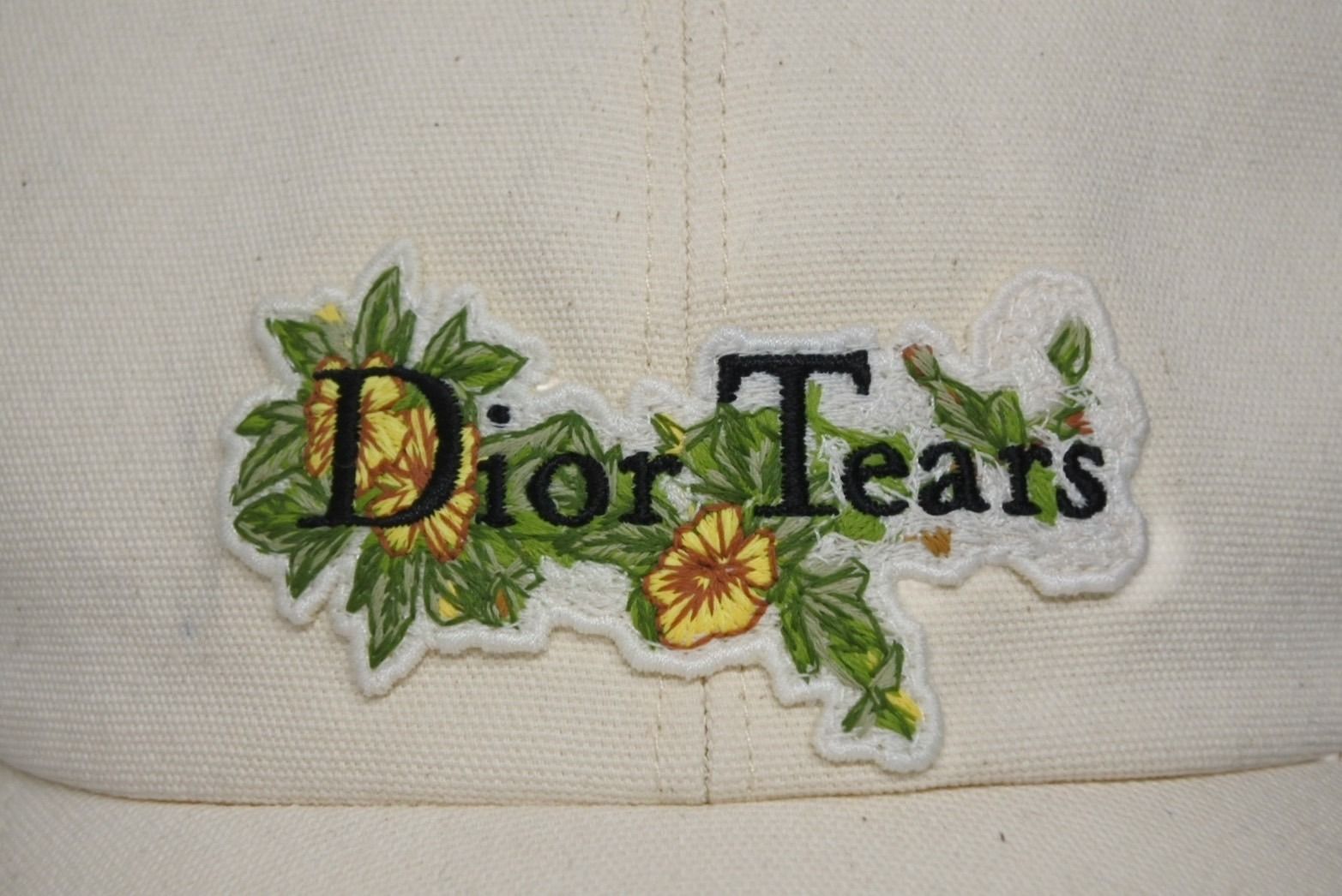 DIOR（ディオール） 【DIOR】 刺繍 ベースボール キャップです。 Dior - DIOR ディオール 23SS DenimTears ロゴ刺繍 ベースボール