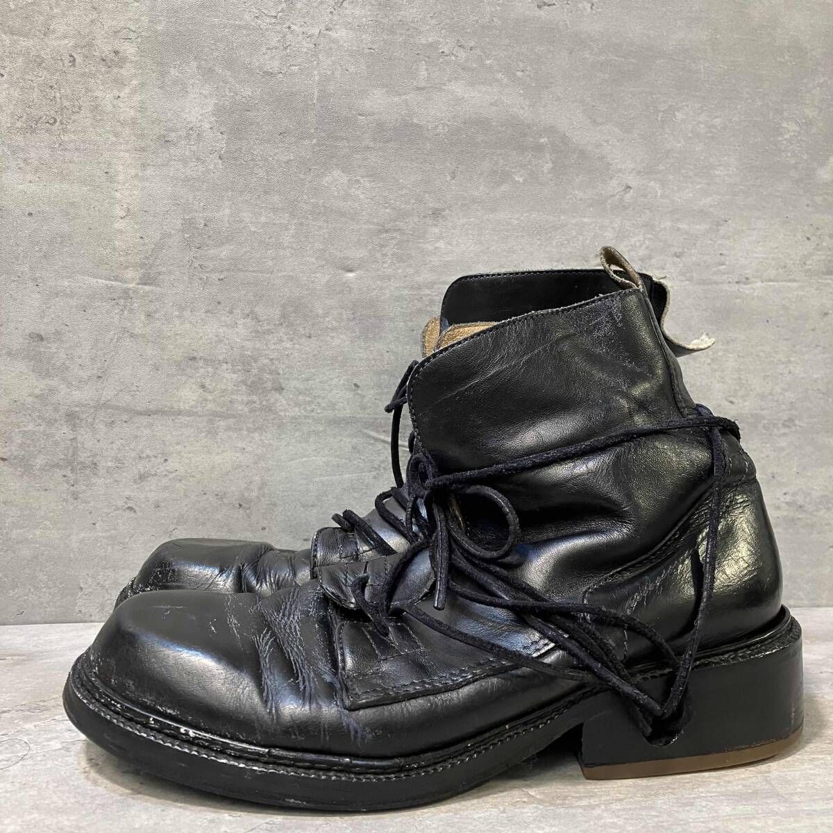 DIRK BIKKEMBERGS ワイヤーブーツ サイズ42 ダークビッケンバーグ