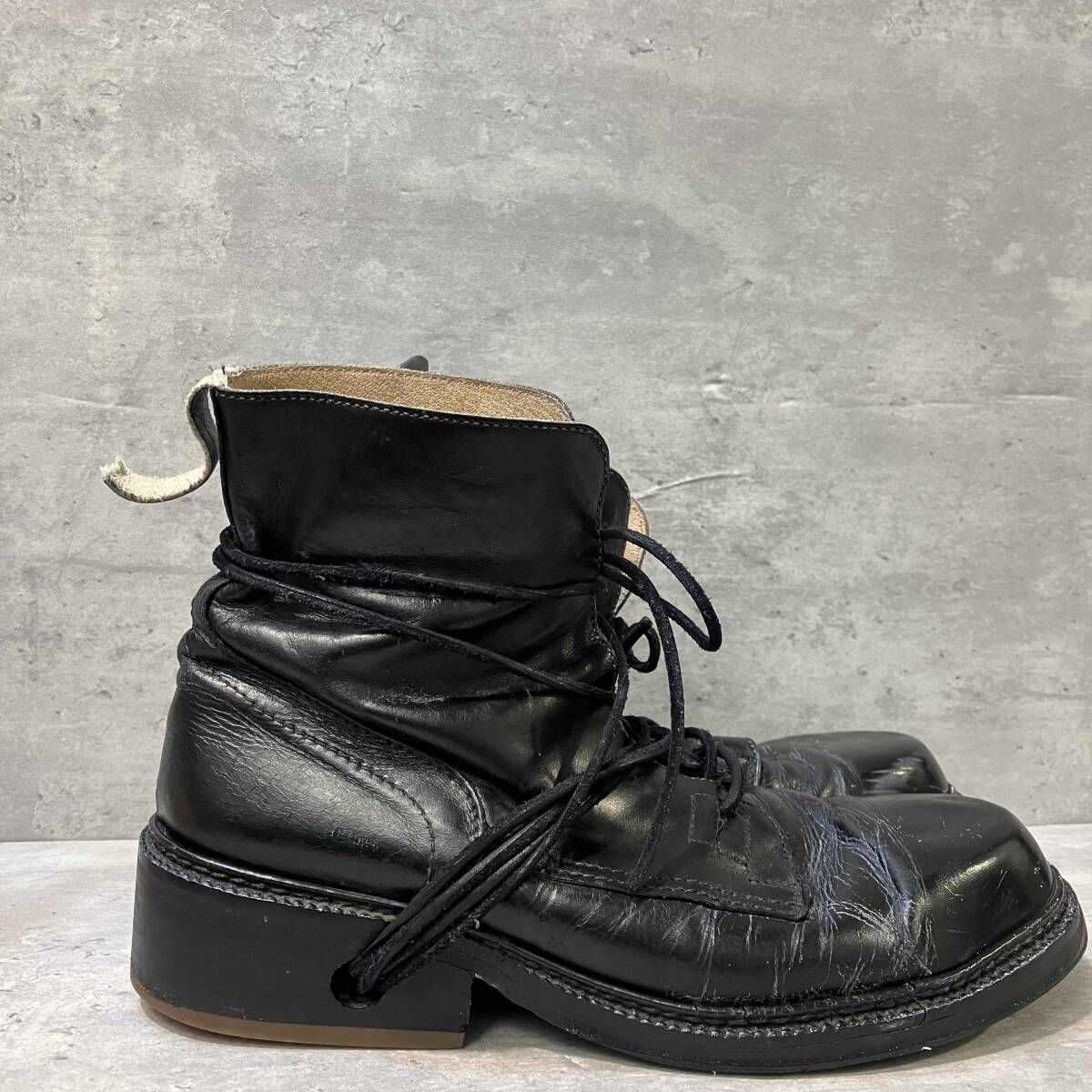 DIRK BIKKEMBERGS ワイヤーブーツ サイズ42 ダークビッケンバーグ