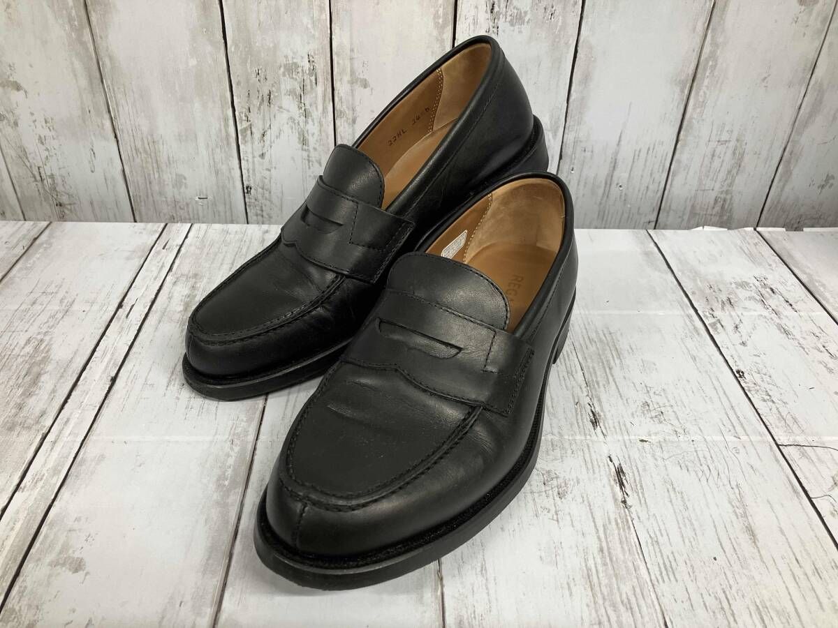 REGAL リーガル ローファー 栃木レザー 24.5 cm ブラック 日本製