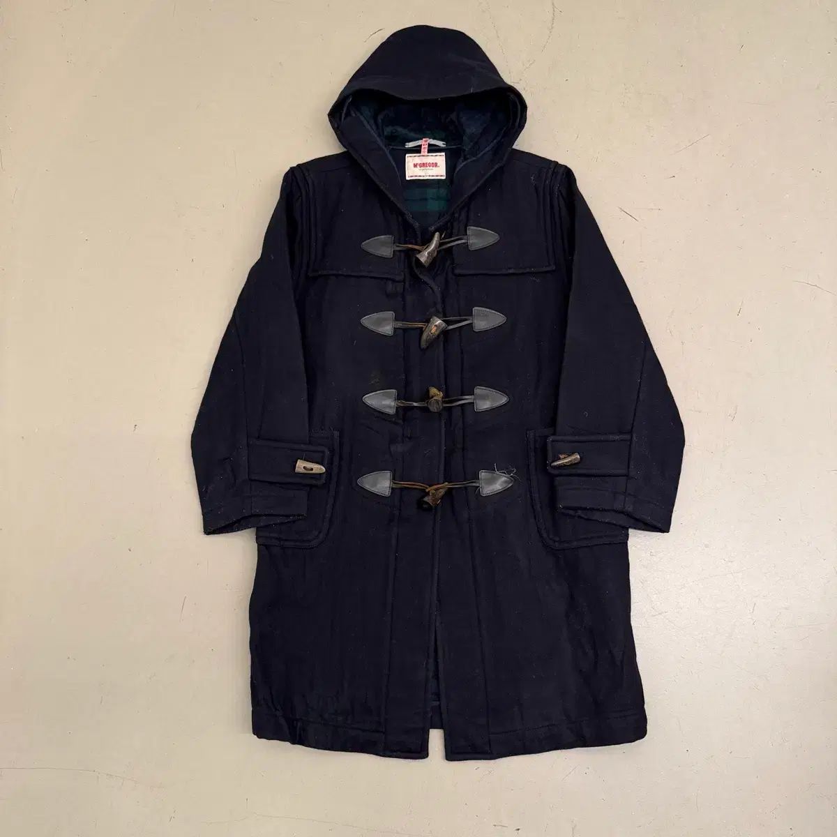 ⭐美品・未使用同様⭐ McGREGORマックレガーVintage ダッフルコート McGREGOR(マックレガー) ウール フード ダッフルコート - メルカリ