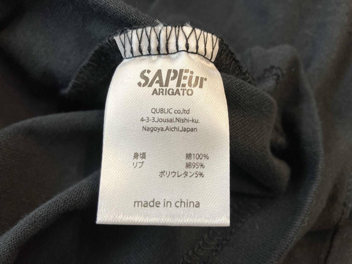 【10thアニバーサリー】SAPEur 10周年記念 長袖ロッドマンカットソー SAPEur サプール 長袖Tシャツ デニスロッドマン 10th 道化師