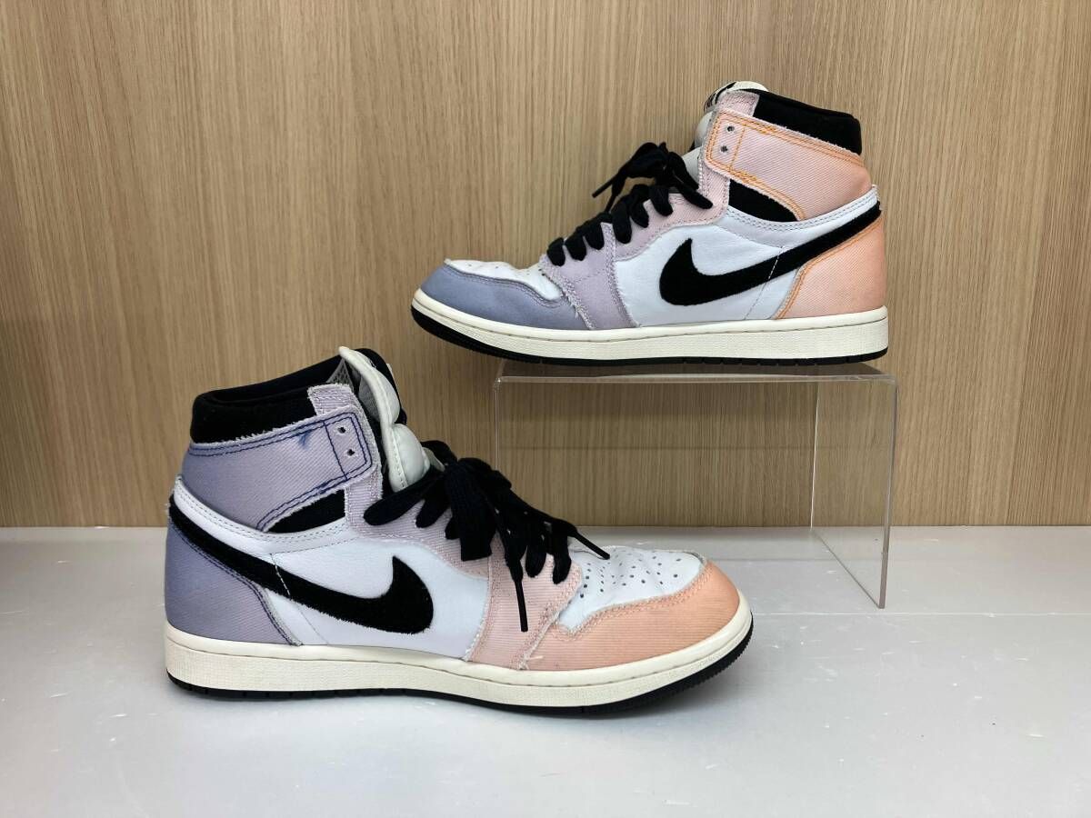  NIKE ナイキ AIR JORDAN 1 RETRO HIGH OG CRAFT エアジョーダン1レトロ ハイ オージー クラフト DX 0054-805 25.5 マルチカラー 通年 スニーカー 靴