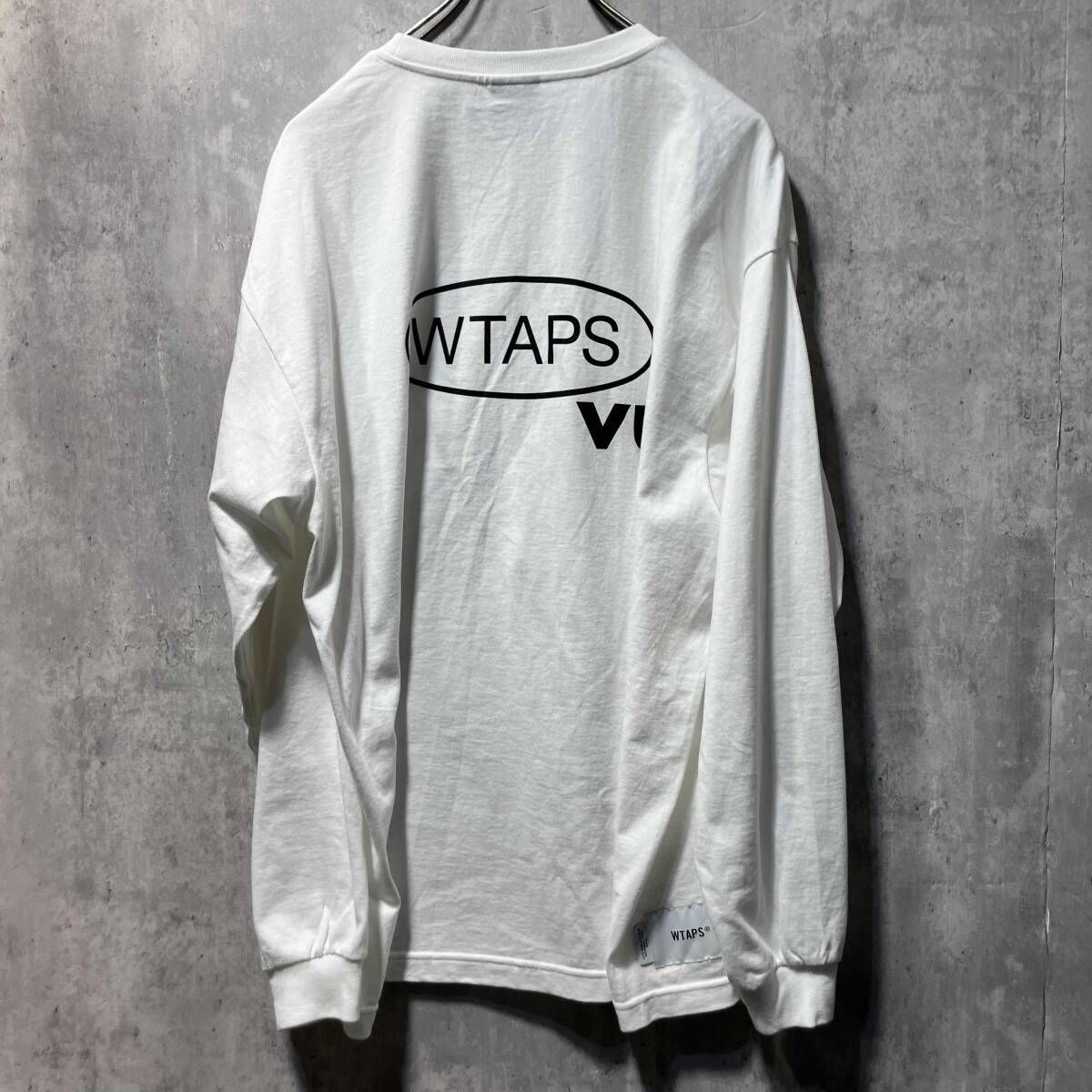 24aw WTAPS URBAN TERRITORY 長袖Tシャツ サイズ1 ホワイト ダブル