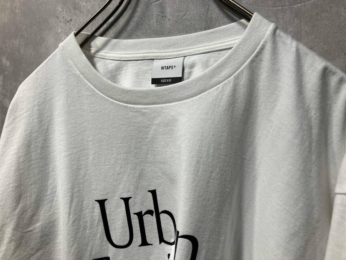 24aw WTAPS URBAN TERRITORY 長袖Tシャツ サイズ1 ホワイト ダブル