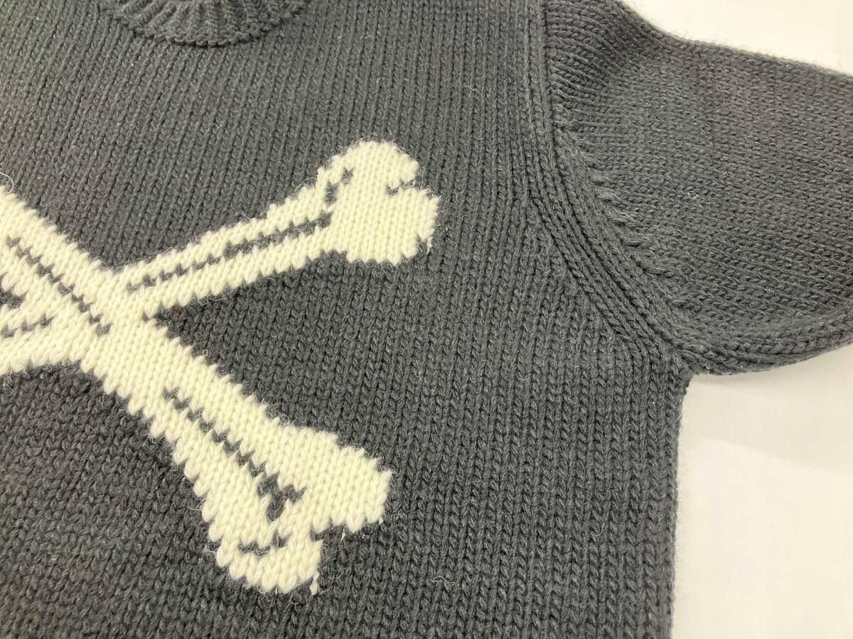 Schott CROSS BONE KNIT ショット 長袖ニット クロスボーン クルー 