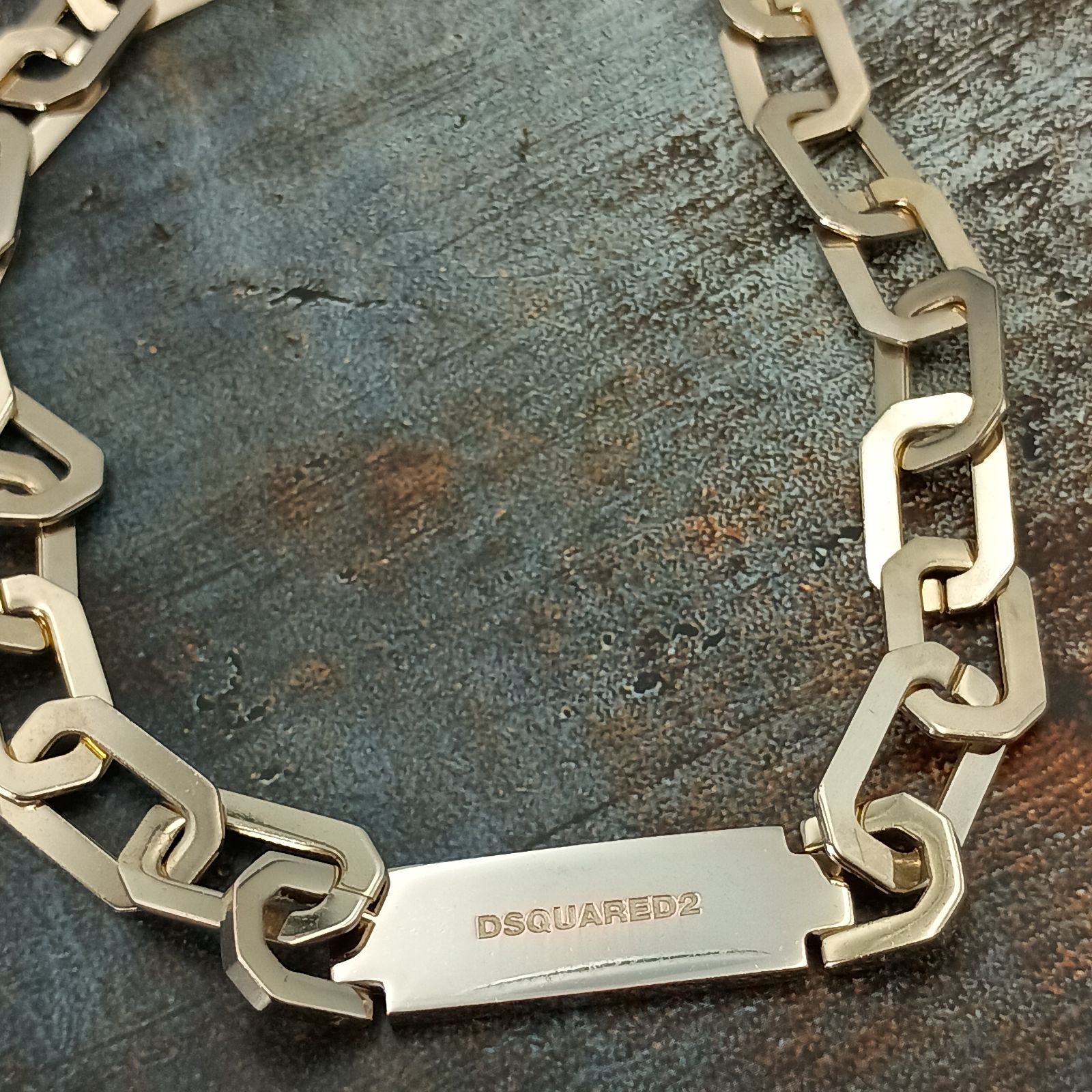 ディースクエアード ネックレス メンズ シルバー