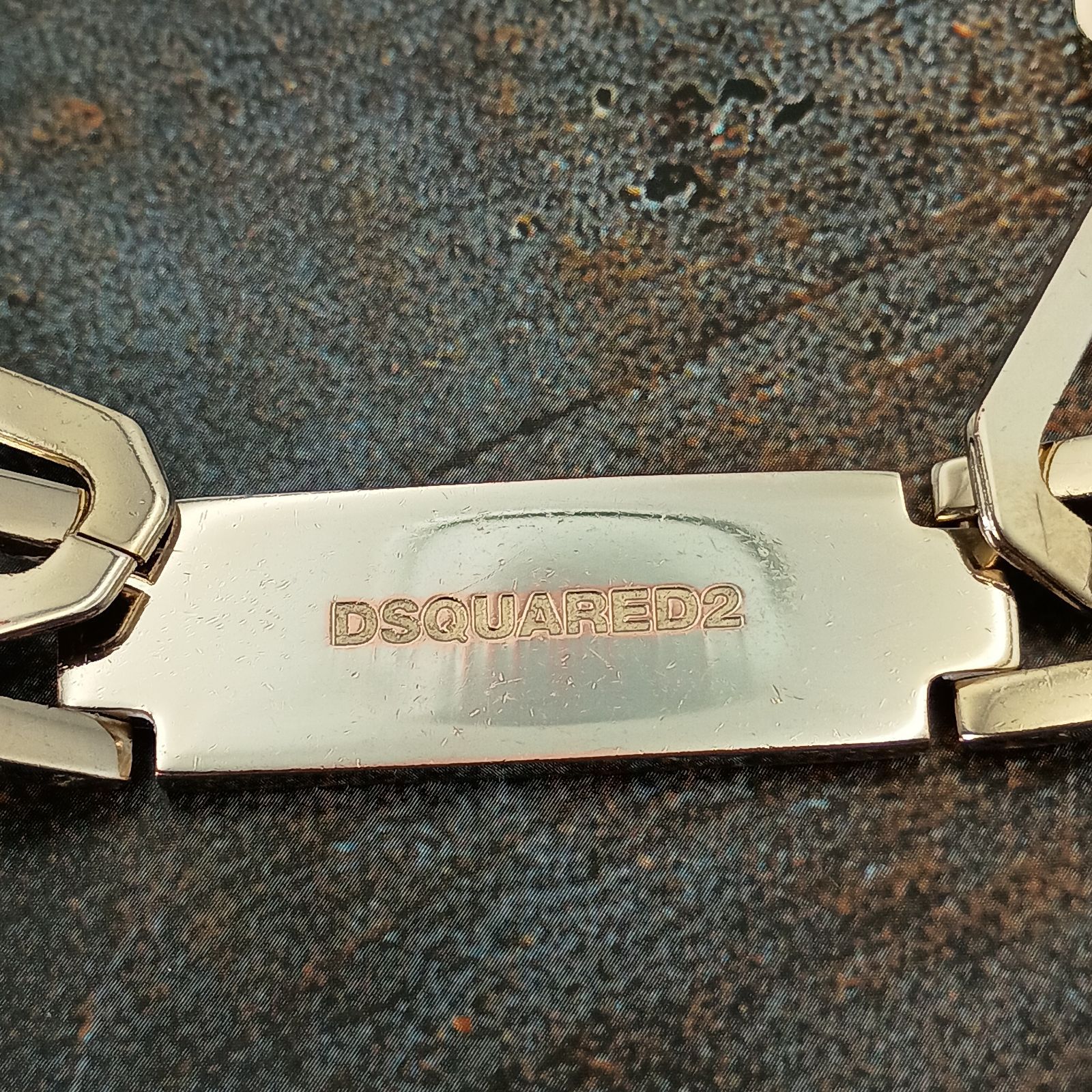 ディースクエアード ネックレス メンズ シルバー