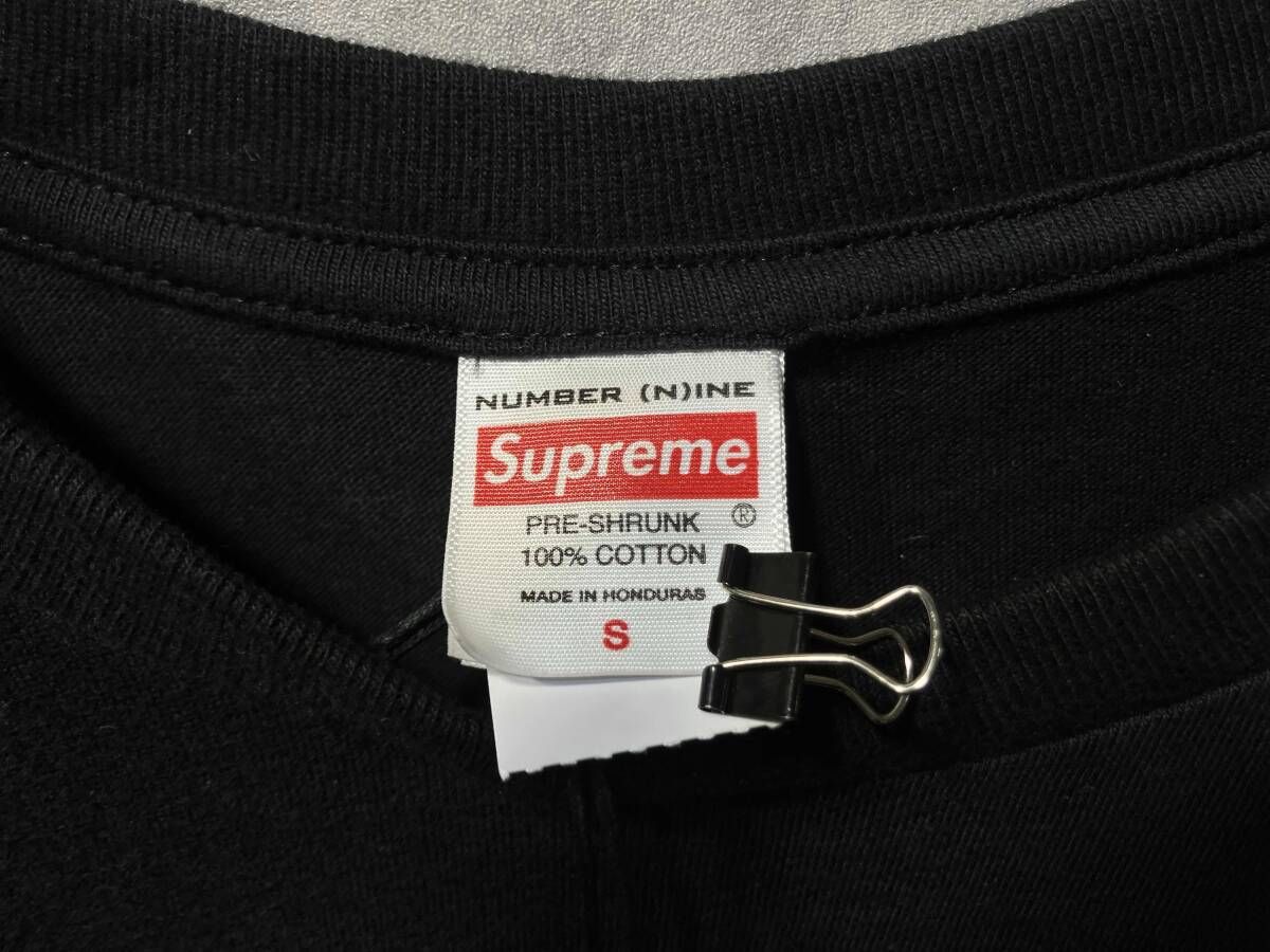 25aw Supreme×NUMBER(N)INE Manson Tee 半袖tシャツ ブラック Sサイズ