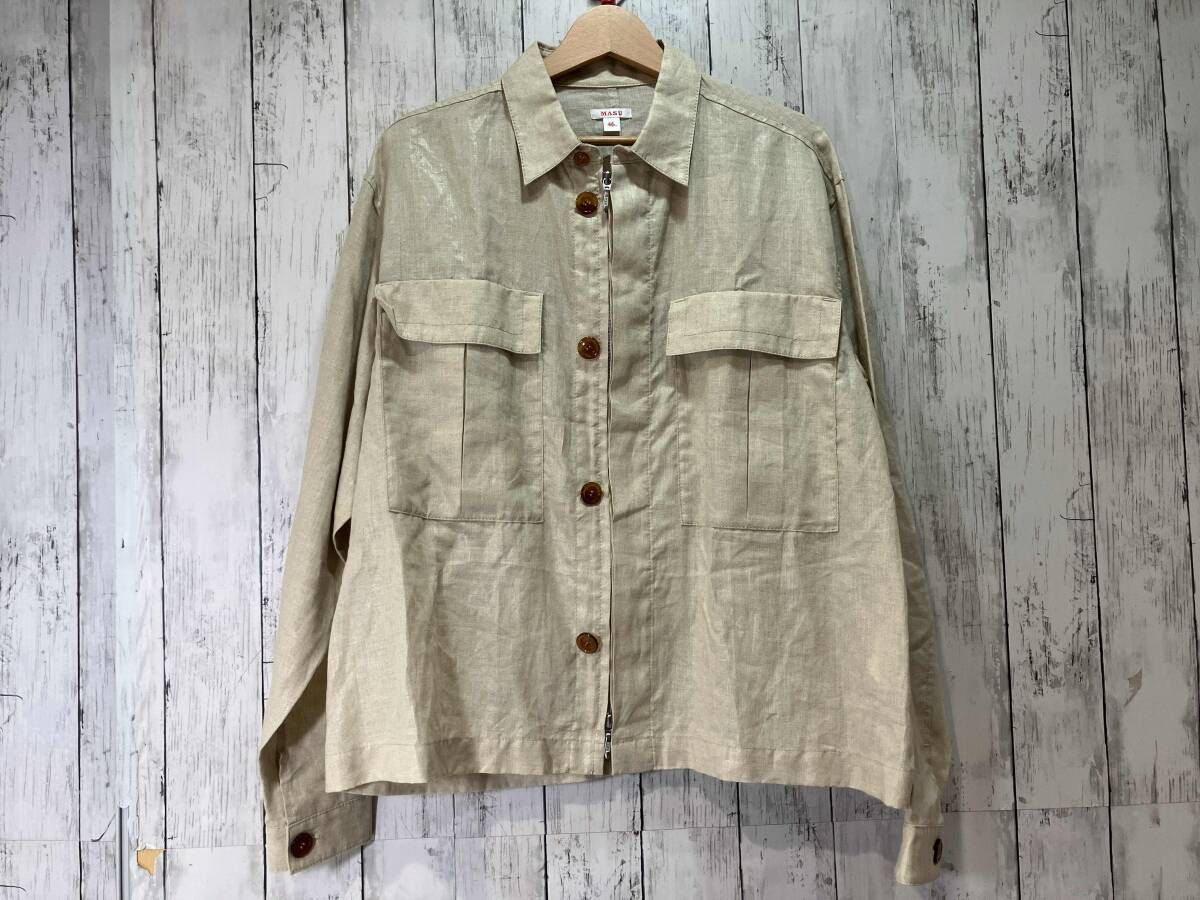 MASU エムエーエスユー 長袖シャツ MFSS-SHO 221 キナリ 46