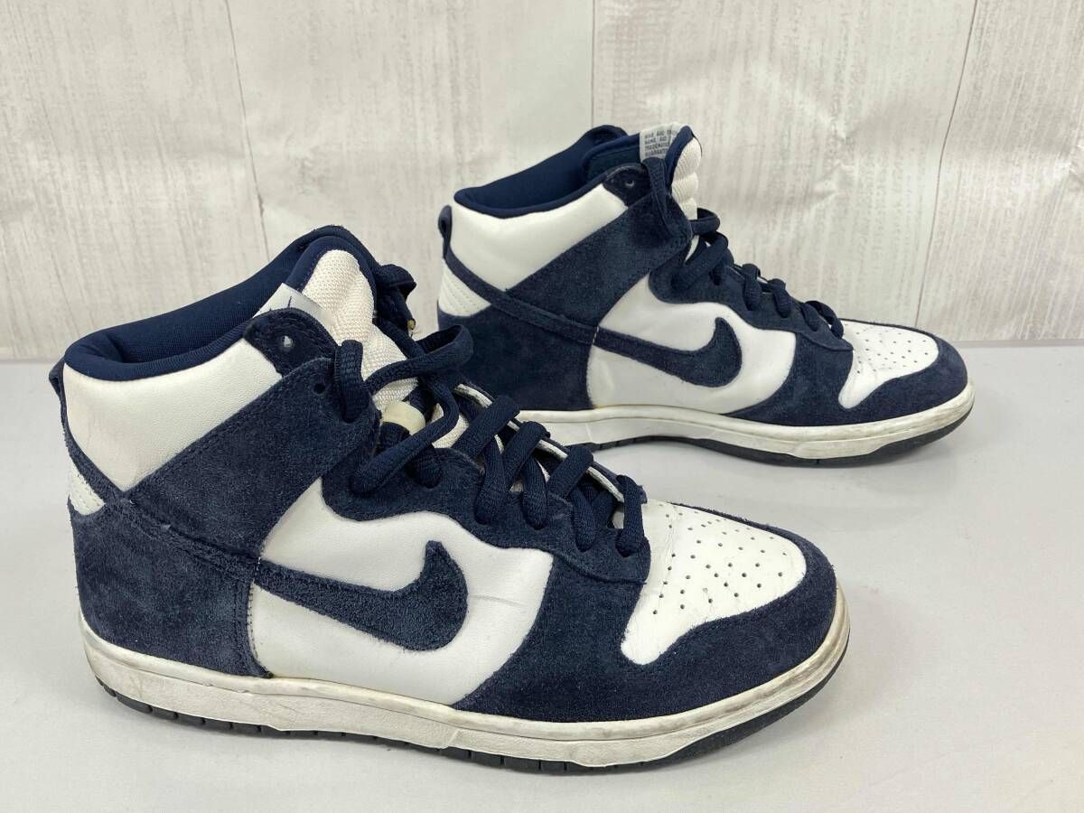 ネイビー×ホワイト スニーカー