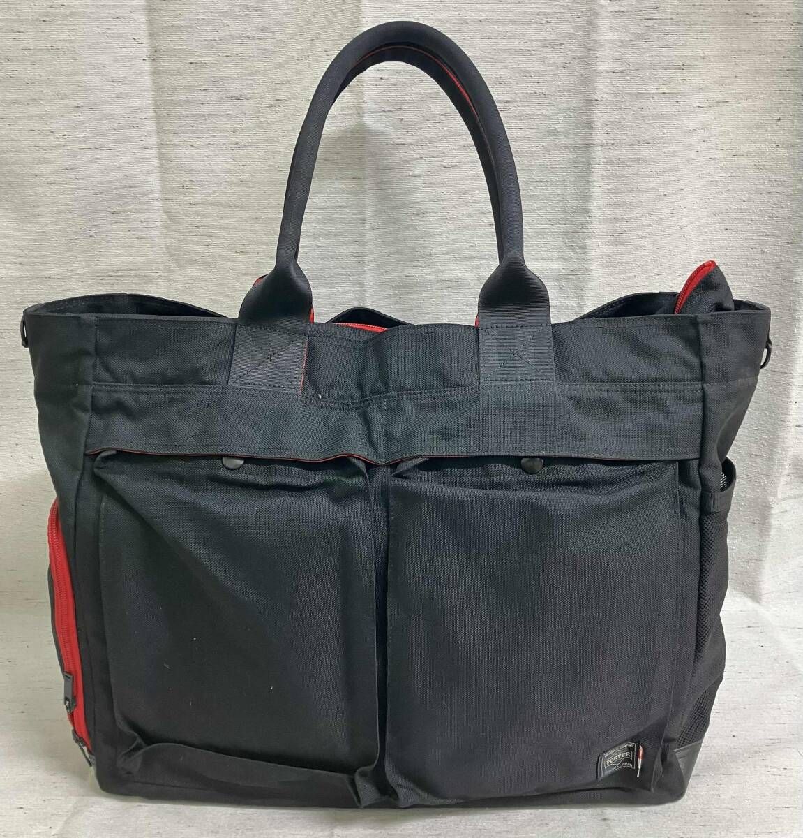 PORTER ポーター 浦和レッズ コラボ トートバッグ ブラック レッド