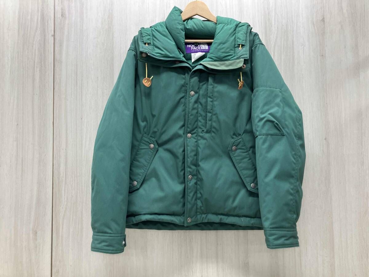 THE NORTH FACE PURPLE LABEL ノースフェイス ダウンジャケット ND 2068 N Mountain Short Down Parka Mサイズ グリーン