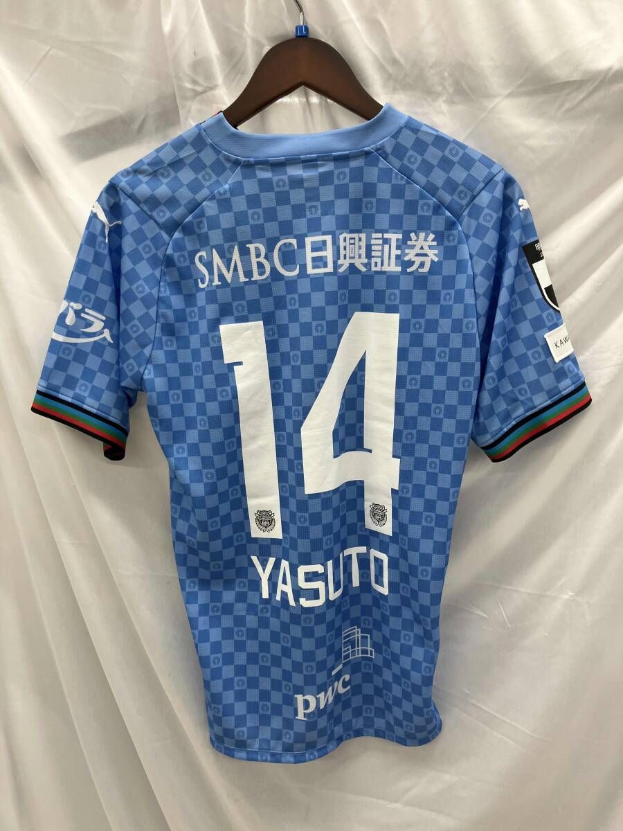 川崎フロンターレ 14 脇坂泰人選手 2025 1 st ユニフォーム Lサイズ その他 ウェア サッカー フットサル