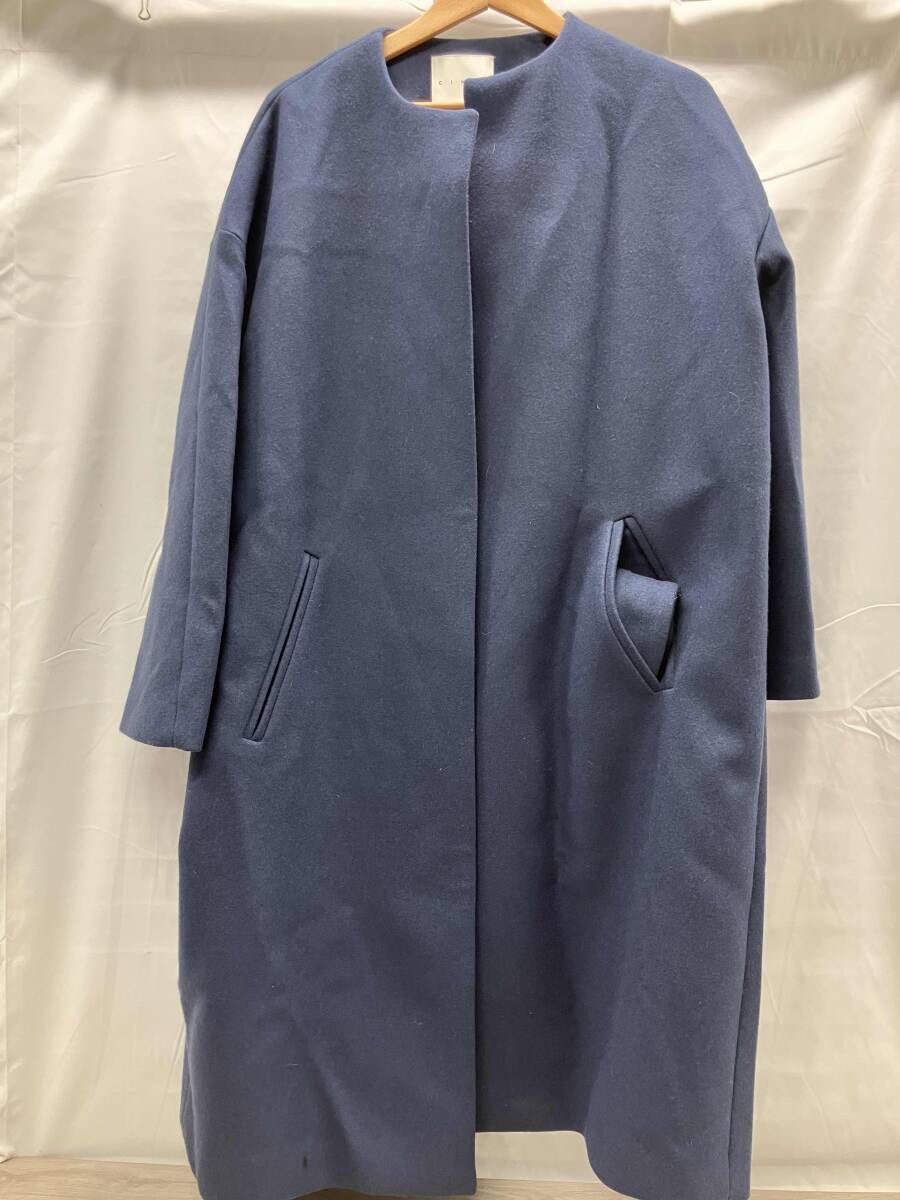 CINOH コート 表記サイズM ブルー