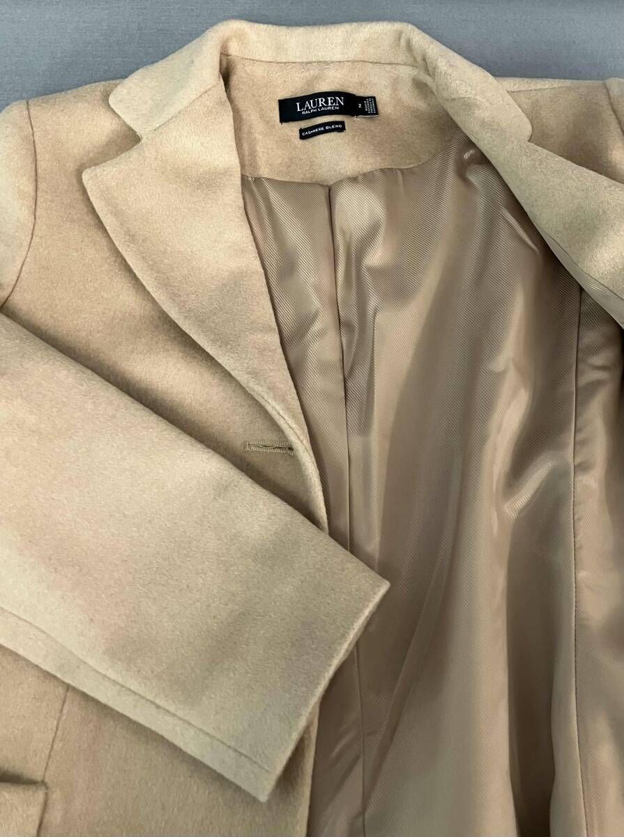 RALPH LAUREN ラルフローレン チェスターコート コート レディース M