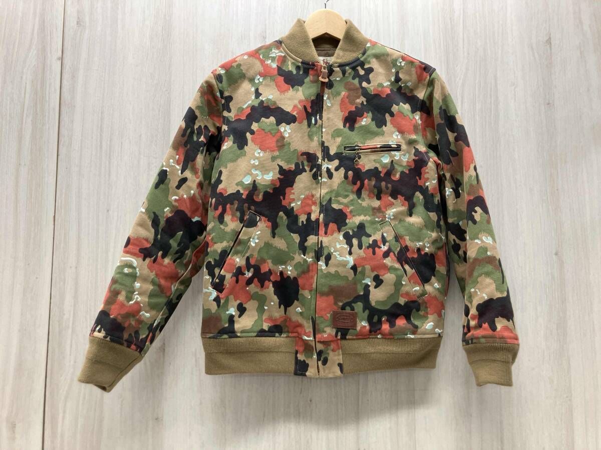 CALEE キャリー ジャケット EURO CAMO DUCK JACKET Mサイズ カモフラージュ柄