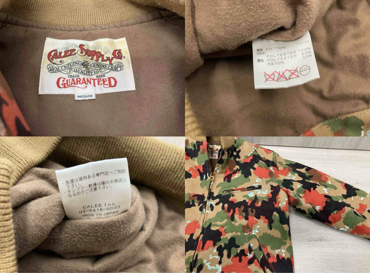 CALEE キャリー ジャケット EURO CAMO DUCK JACKET Mサイズ