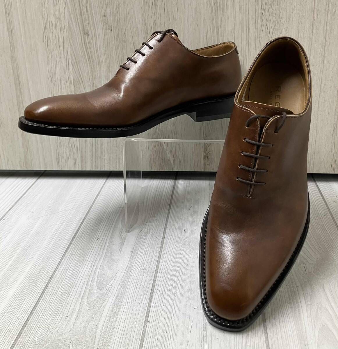REGAL リーガル W 70 B GORE-TEX ホールカット ドレスシューズ サイズ25.5 cm ブラウン