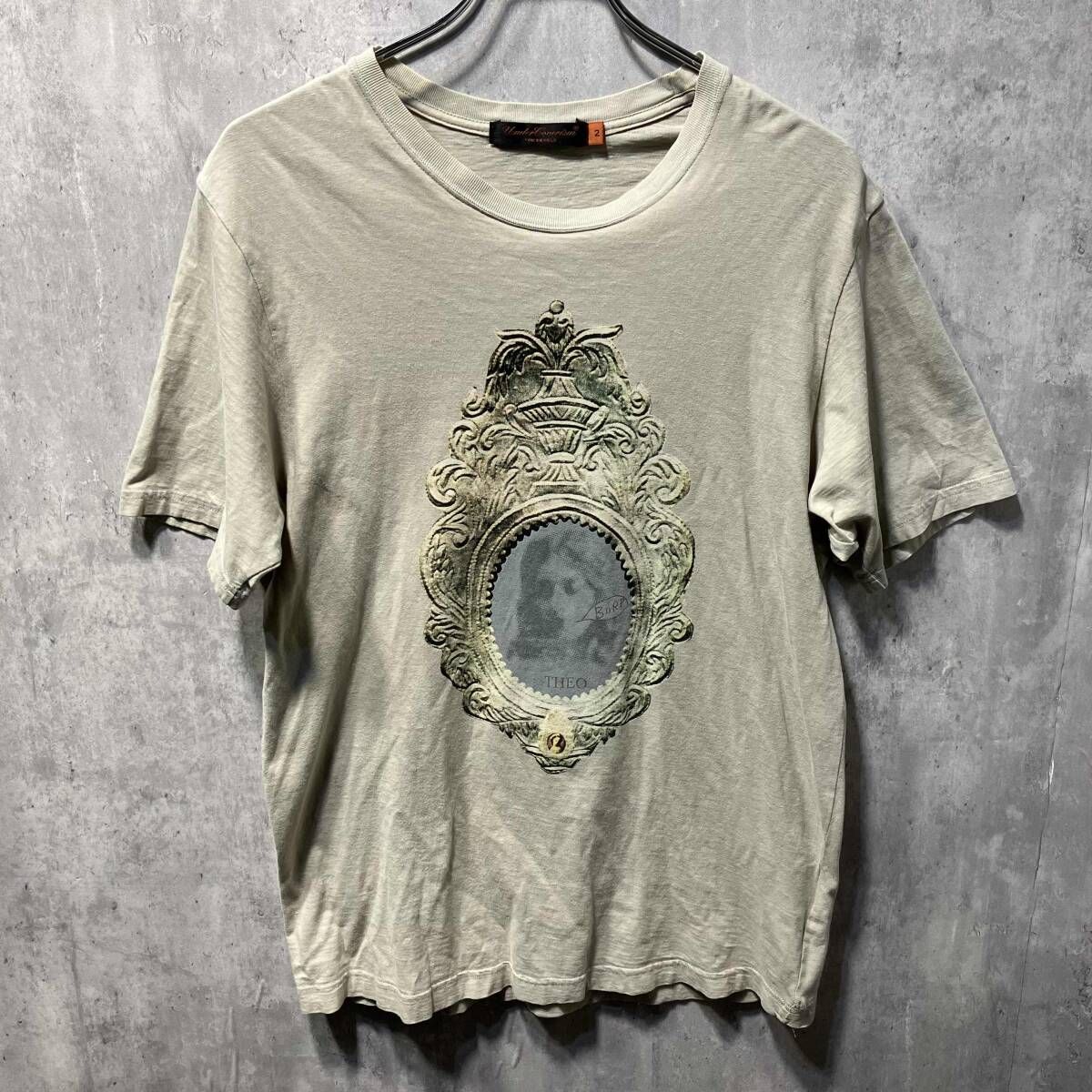 08 aw THEO BURP TEE 半袖Tシャツ サイズ2 グリーン アンダーカバーイズム