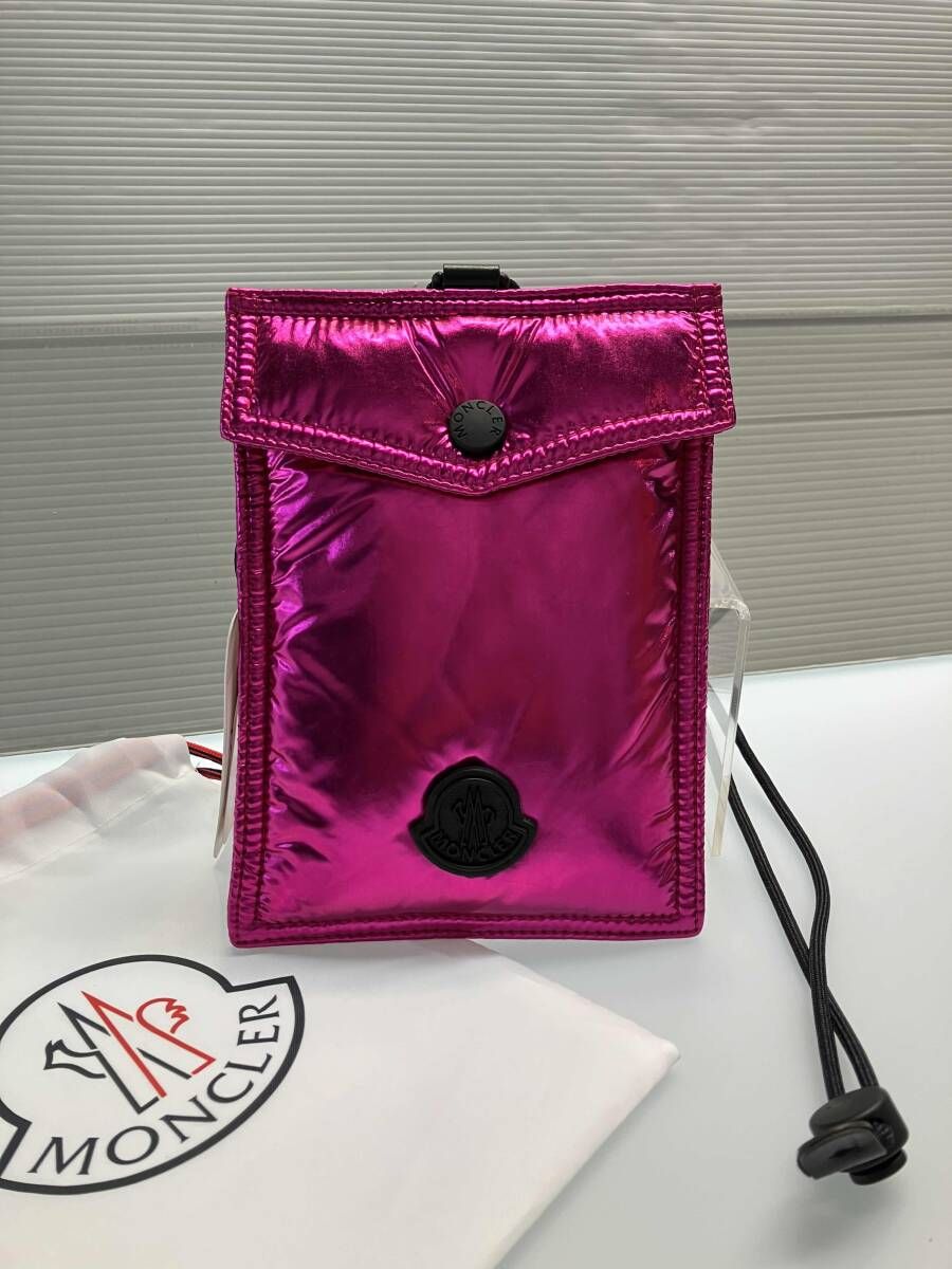 タグ付き 保存袋あり MONCLER モンクレール phone ケース ピンク 通年