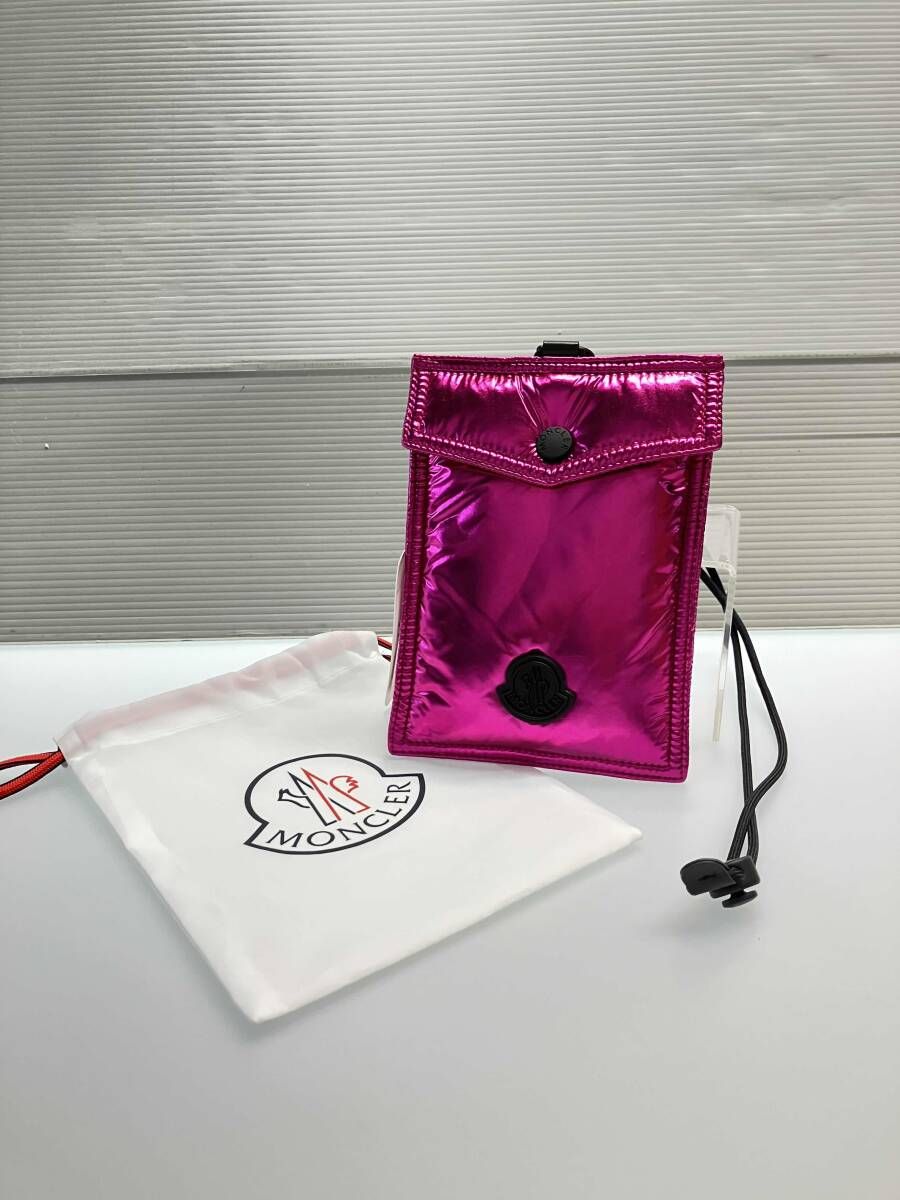 タグ付き 保存袋あり MONCLER モンクレール phone ケース ピンク 通年