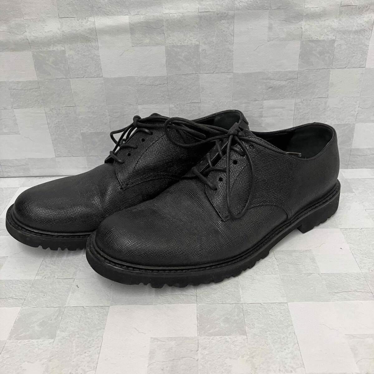 GIORGIO ARMANI ジョルジオアルマーニ ドレスシューズ 25cm ブラック