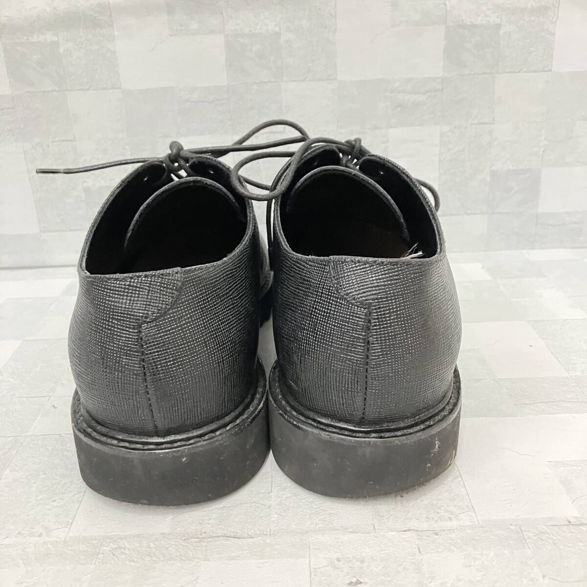 GIORGIO ARMANI ジョルジオアルマーニ ドレスシューズ 25cm ブラック