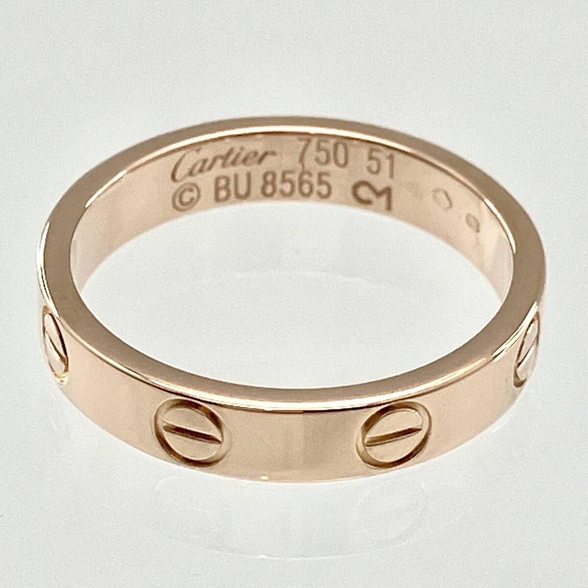 証明書付】Cartier カルティエ ラブリング K18 11号 総重量3.70g