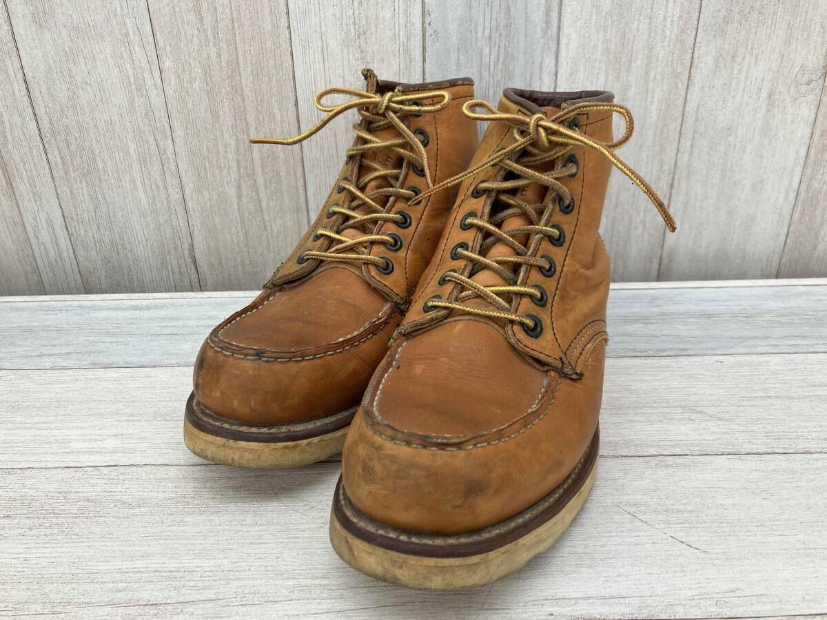 RED WING レッドウイング サイズ7 ワークブーツ 犬刻印 メンズ キャメル 875