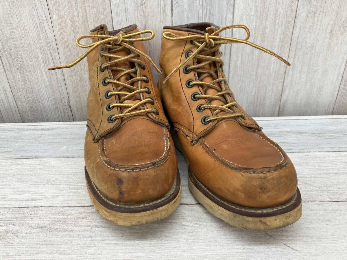 RED WING レッドウイング サイズ7 ワークブーツ 犬刻印 メンズ キャメル 875