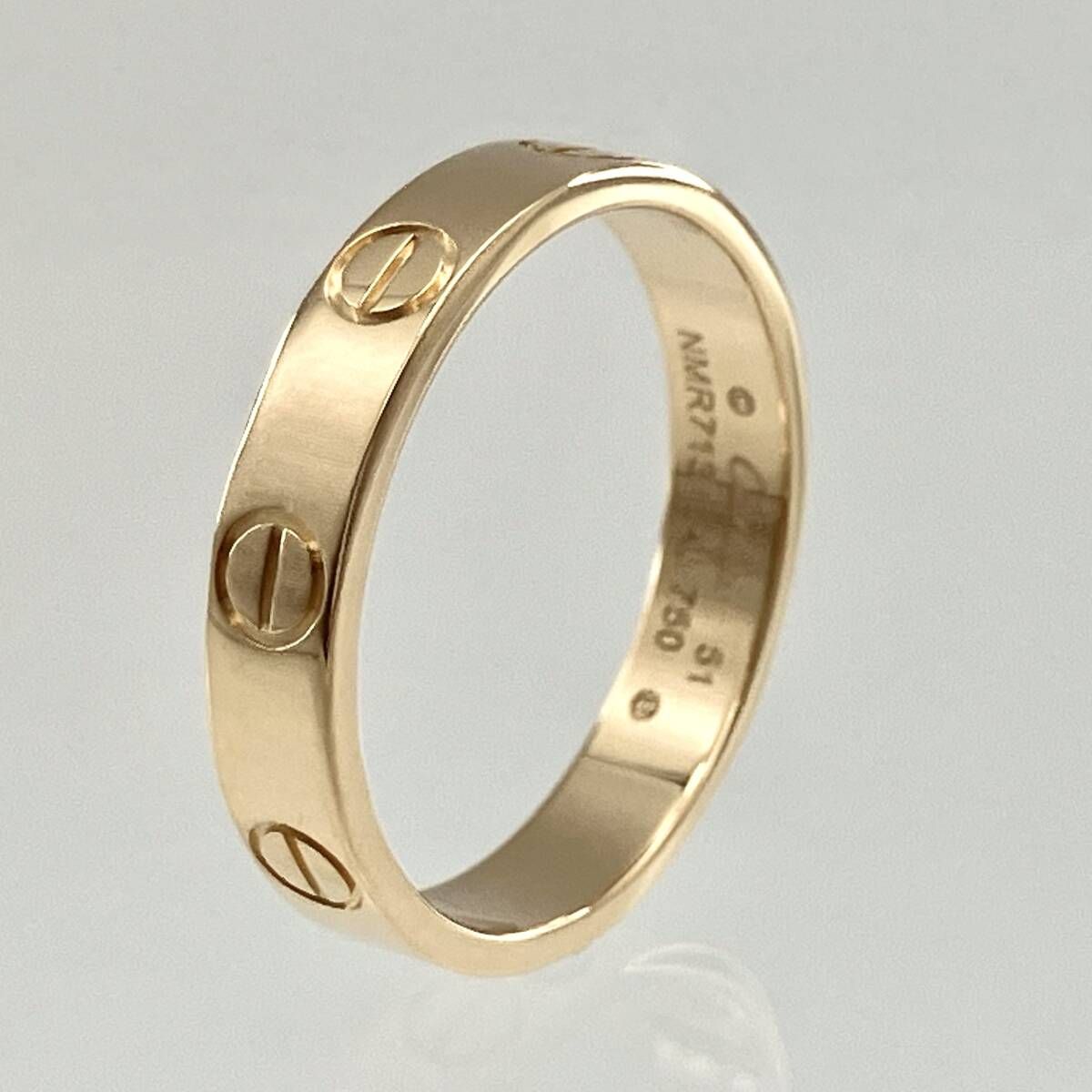 き Cartier カルティエ ラブリング K 18 リング 11号 3.1 g