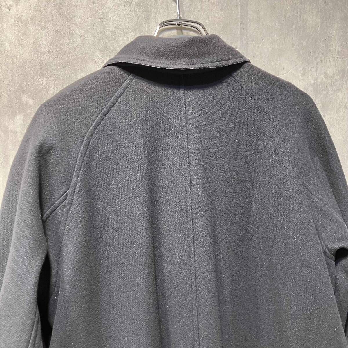 East Harbour Surplus リバーシブルステンカラーコート ブラック 114