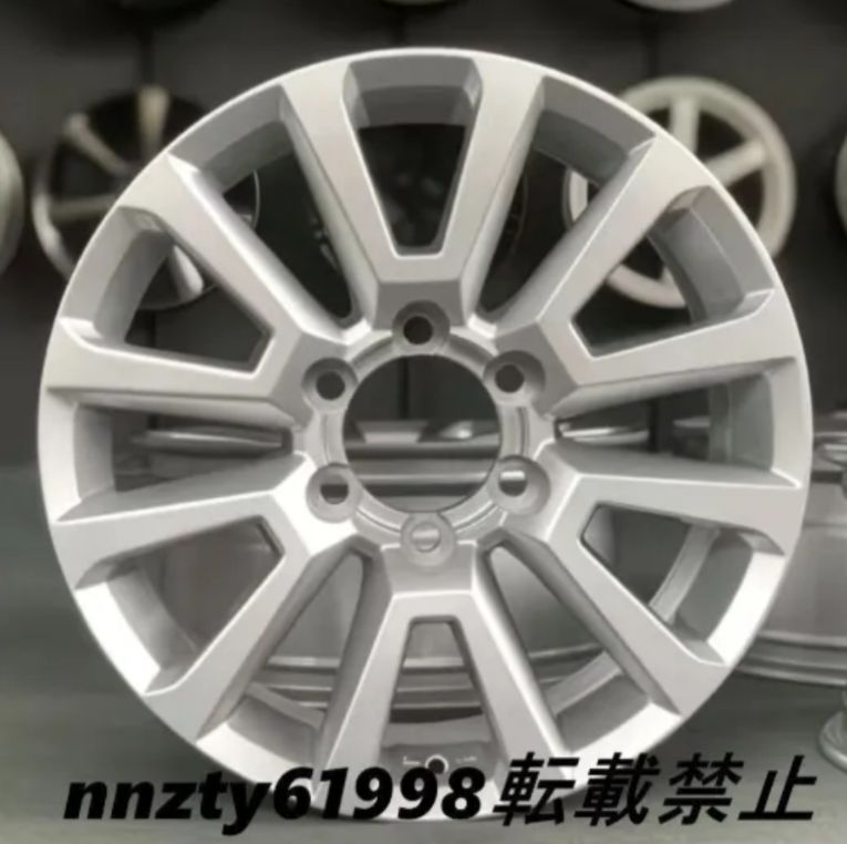 TOYOTA プラド 2700 | FJ フォーチュナー対応 18インチ アルミホイール 4本セット 銀色