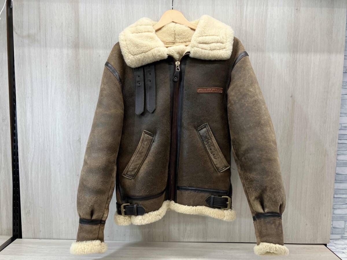 冬 AVIREX アヴィレックス B-3 33 H 5595 AC-17755 32 ブラウン