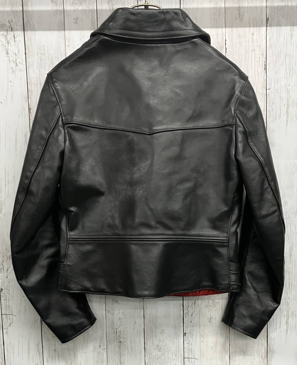 666 leather wear ダブルライダースジャケット トリプルシックス